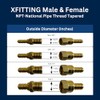 1 Piece XFITTING 3/4" Pex A Male Tee, F1960 Expansion