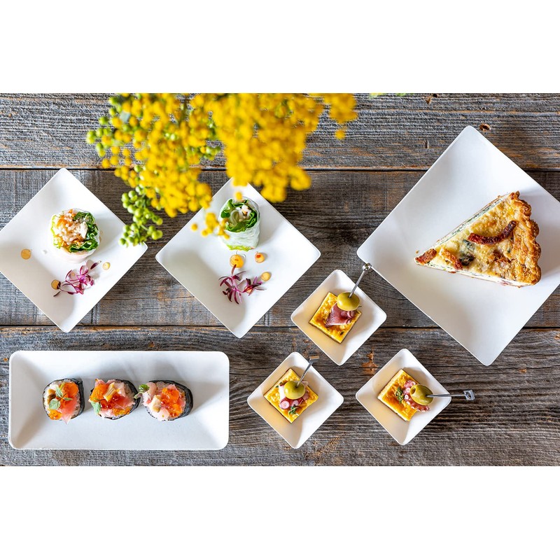 SOLIA VF40522 Soup Plates, Disposable Tableware, 7.1 inches (18 cm),