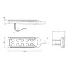 PenRux Electric Sofa Control 4 Buttons 5 Pin Electric Sofa