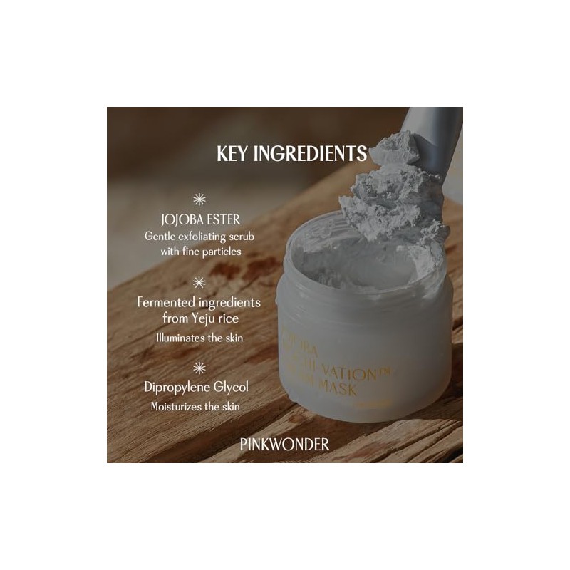 Pinkwonder Mascarilla Crema Jojoba Mochi Vation 17oz 90g Aceite Extracto