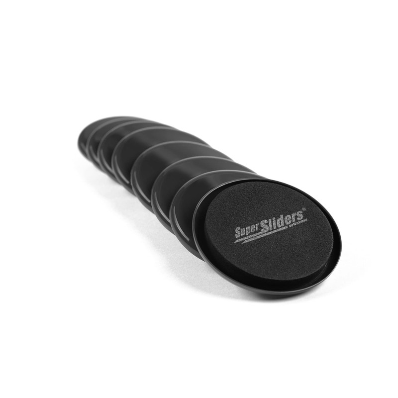 Super Sliders Reusable Furniture Sliders for Carpet – 3-1/2" Round
