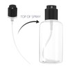 Hoement 10pcs Perfume Spray Pump Replacement Top: Bottle Pump Nozzle