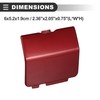 Motoforti Rear Towing Eye Cover Cap, for Mazda 6 2013