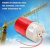 220 V Red LED Emergency Warning Light, Acoustoptic Emergency Alarm