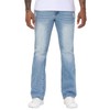 MZNBURAM Men's Stretch Regular Fit Bootcut Flared Jeans Cotton Fashion