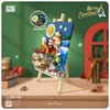 LOZ 1282 Building Blocks 3D Painting Series Sleigh Car Creative
