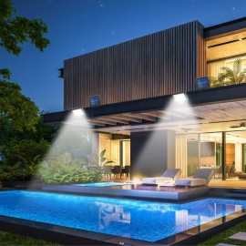 Solar Street Light Outdoor Commercial 120000lm Ip65 Waterproof Garden Fence Yard