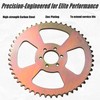 JNDO Mini Bike Sprocket 50T 420 Chain 6 Hole Rear