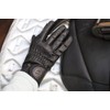 eGlove EQUEST GRIP PRO Leather Touchscreen Horse Riding Gloves (Black,
