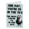 LimaLima 70th Birthday Card For Men & Women Funny 70