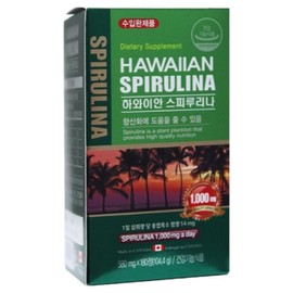 Hawaiian Spirulina Chlorophyll Antioxidant Health Functional Food 180 Tablets 3 Months Supply, 180, 1 Piece / 하와이안 스피루리나 엽록소 항산화 건강기능식품 180정 3개월분, 180, 1개