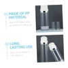 VICASKY 2Pcs Airless Pump Bottle Travel Friendly Lotion Dispenser Leak