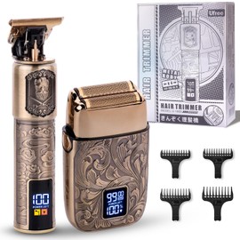 Ufree Foil Shavers Electric Razor for Men, Beard Trimmer Grooming Shaving Kit, Hair Trimmer, Cordless Head Shavers for Bald Men Barber Clippers, Birthday Gifts for Him