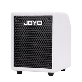 JOYO 30W Bass Combo Amplifier Portable Amp 4" Speaker with 3-Band EQ & Compressor | Bluetooth 5.1 + OTG Direct Recording | Headphone Practice for Bassist Solo Livestream Gigs (Vibe Cube BA-30, White)
