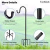 ToyHotels Shepherd Hooks for Outdoor, 1 Pack 62 Inch Bird