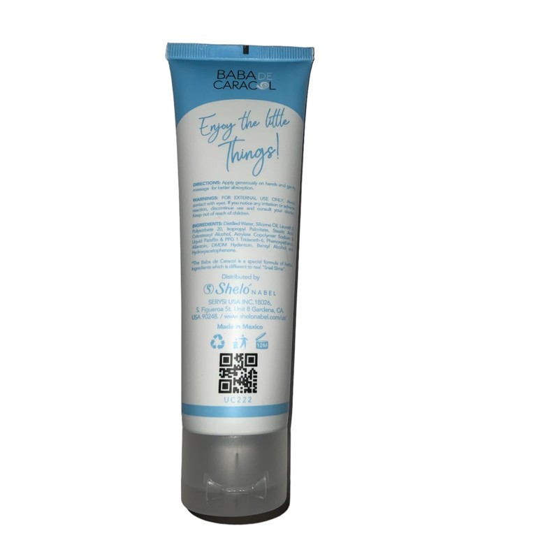 Baba de Caracol Hand Lotion moisturizer/Loción Crema para Manos Sheló