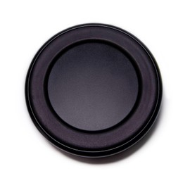 Glow Pups 64 oz Black Dog Stainless Steel Dog Bowl, Vacuum Insulated Pet Bowl, Powder Coated Black Dog Bowl, Pet Drinking Bowl for Indoor or Outdoor (64 oz, Black)