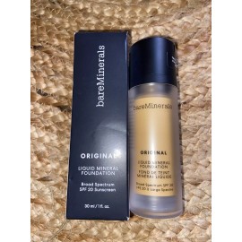 bareMinerals ORIGINAL Bare Minerals Liquid Mineral Foundation SPF 20 TAN NUDE 17 VEGAN 30ml.