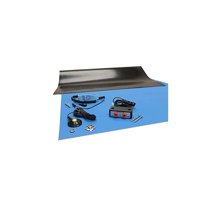 ESD Mat Kit - Anti-Static Table Mat - Heat Resistant