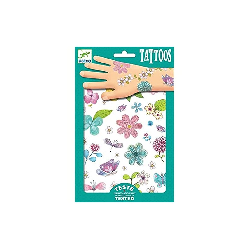 Flower Tattoos by Djeco