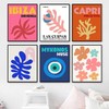 Preppy Ornament,Aesthetic Canvas Wall Art Prints Stuff Things,Set of 6