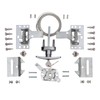Garage Door Lock Kit with Spring Latch （Including All Hardware）
