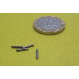 Unbranded 18-8 Stainless Steel Coiled Spring Pin, .039" Dia x 1/4" Length, 25 pcs