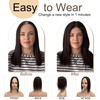 SEGO Hair Toppers for Women Real Human Hair No Bangs,