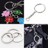 LIKENNY Flat Key Ring Key Ring Key Ring Double Ring