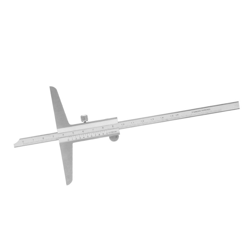 Depth Calliper, High-Precision Depth Caliper Made of Stainless Steel with