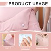 Aifrymne 20-Pack Mushroom Duvet Cover Clips - Non-Slip Quilt Holders