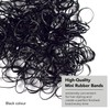 EXTRA STRONG 300 Mini Hair Rubber Elastics Multi Pack for