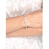 Mariell Wedding and Bridal Cubic Zirconia Crystal Tennis Bracelet, Jewelry