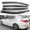 Geartronics Window Visor Sun Rain Guard Vent Shade Shield 4pcs
