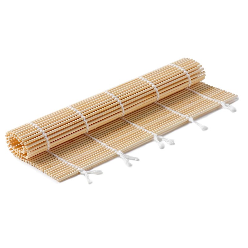 FUNGYAND Bamboo Sushi Rolling Mat with 2 Pairs of Chopsticks