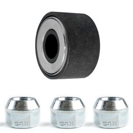 Universal 22800 Wheel Stud Installer Tool M12x1.25 M12x1.5 M14x1.5 Wheel Bolt Installer with 3/4" Hex Wheel Lug Nuts Set Iron Tire Stud Tool Set