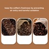 Coffee Canister Mint Green Food Grade Stainless Steel Airtight Coffee