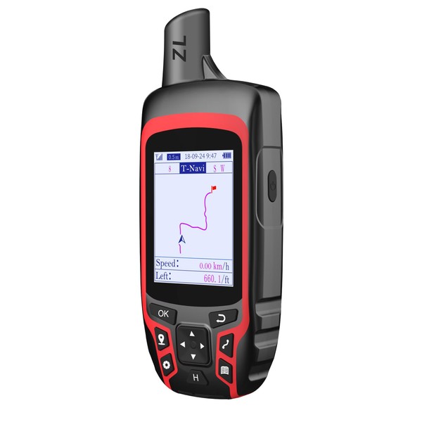 A6 Handheld GPS for Hiking, Multi-GNSS Support, Lightweight Rugged GPS