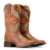 ARIAT Women's Oak Grove Western Boot - Maple Glaze, 9
