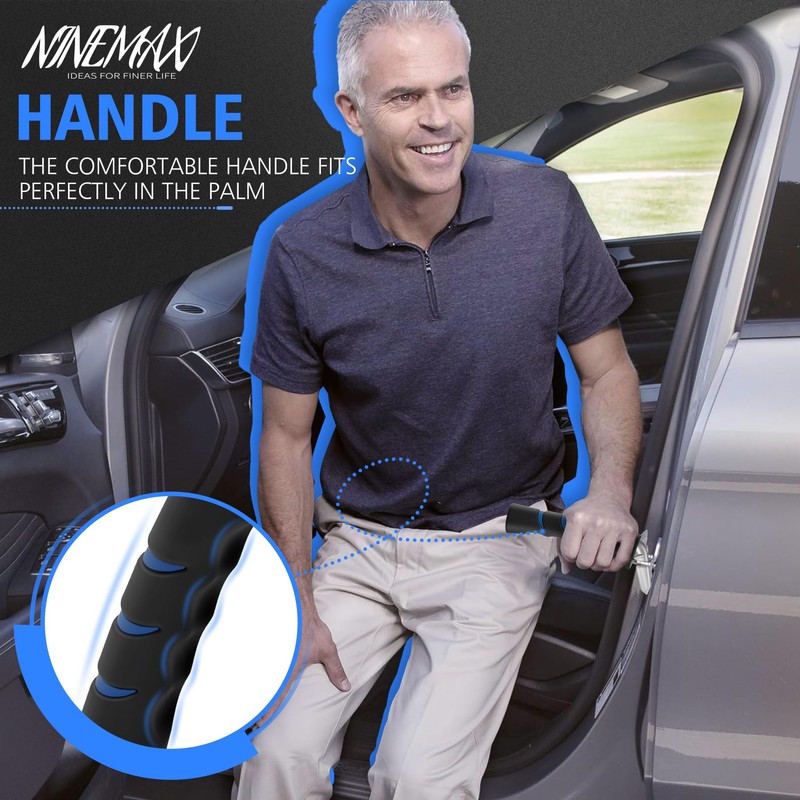 NINEMAX 2pcs Car Handle Assist for Elderly Car Door Handle