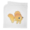 Azeeda 'Goofy Goldfish' Cotton Baby Blanket/Shawl (BY00039759)