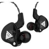 prendre QKZ-AK6-BK In-Ear Earphones, 4 Poles, 0.14 inches (3.5 mm),