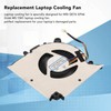 Laptop Cooling Fan Replacement 4 Pin Power Connector Compatible for