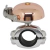 Ogi Industry Bicycle Bell Hibiki Bell Clamp Brass Copper Brown