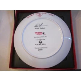 WHATEVER IT TAKES NICOLE KIDMAN LIMITED EDITION SIGNED NUMBERED PLATE WHATEVER IT TAKES 8" DIA
