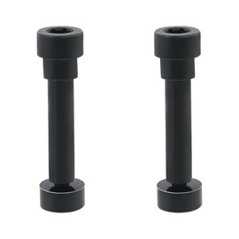 Create idea Metal Hinge Rotary Screw Compatible with B-ose QuietComfort QC35 Headphone Repair Parts for Ear Cup Rotation Mechanism Black 2 Pack