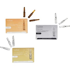 Valquer Pack Facial Lifting Flash, Peeling y Vitamina C 3 x 5 x 2 ml