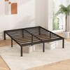 HLIPHA Metal Platform Bed Frame 12 Inch Tall,No Box Spring