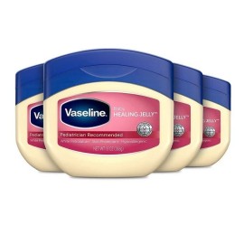 Vaseline Petroleum Jelly Baby Skincare Protective & Pure 4 Count Treats Dry Skin