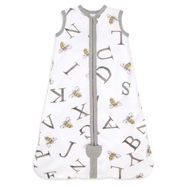 Burt's Bees Baby Beekeeper Wearable Blanket Winter, Organic Cotton Swaddle 0.5 or 1.5 TOG, Baby Infant Wearable Blanket & Essentials Shower Gift